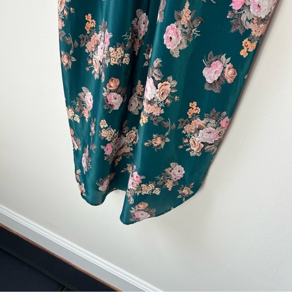 Vintage California Dynasty Floral Maxi Slip Dress - Picture 4 of 8